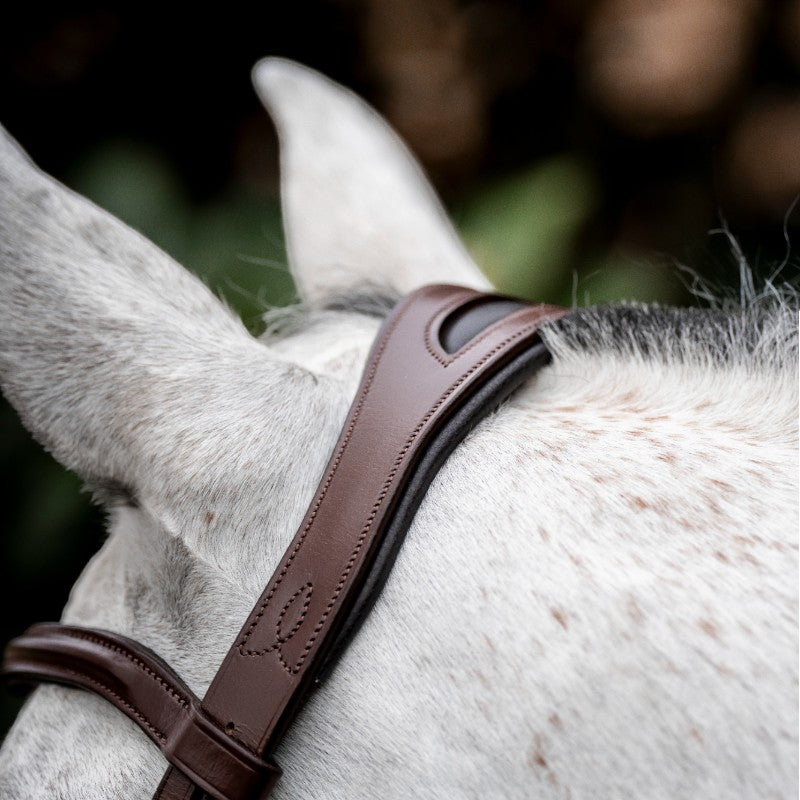 Horseware - Bridon Cavesson marron | - Ohlala