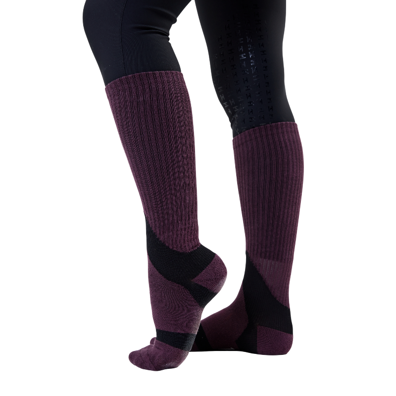 Horseware - Chaussettes d'équitation unisexe Pulse Performance celestial purple | - Ohlala
