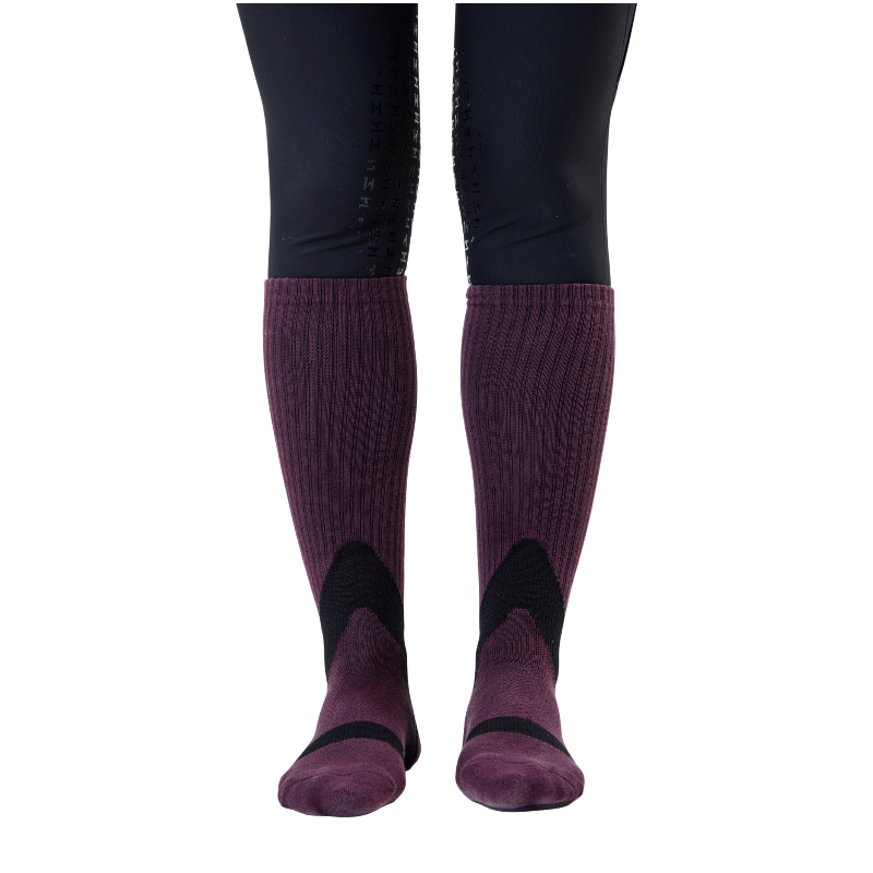 Horseware - Chaussettes d'équitation unisexe Pulse Performance celestial purple | - Ohlala