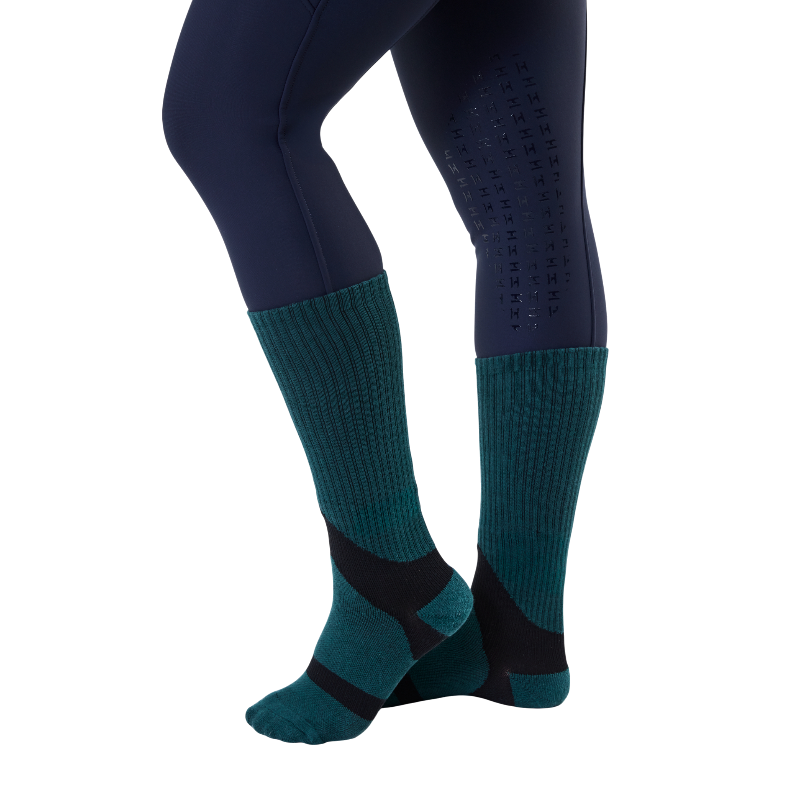 Horseware - Chaussettes d'équitation unisexe Pulse Performance dynasty green | - Ohlala