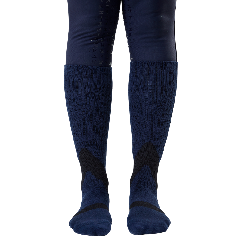 Horseware - Chaussettes d'équitation unisexe Pulse Performance marine | - Ohlala