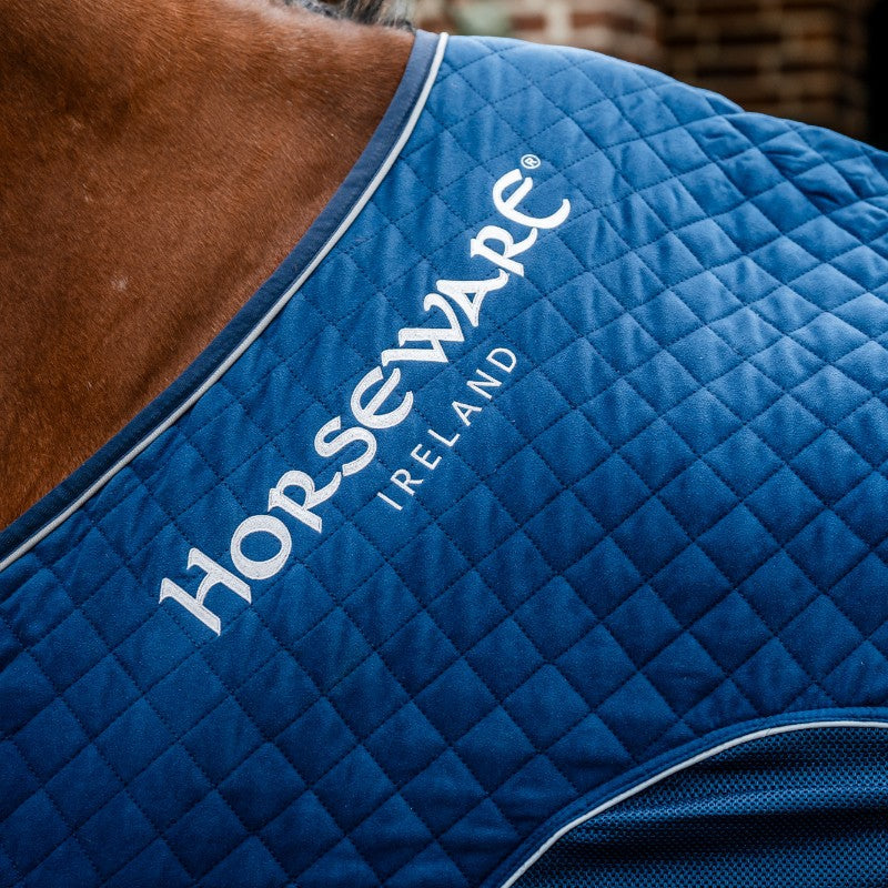 Horseware - Chemise de transport Signature Travel Cooler marine | - Ohlala