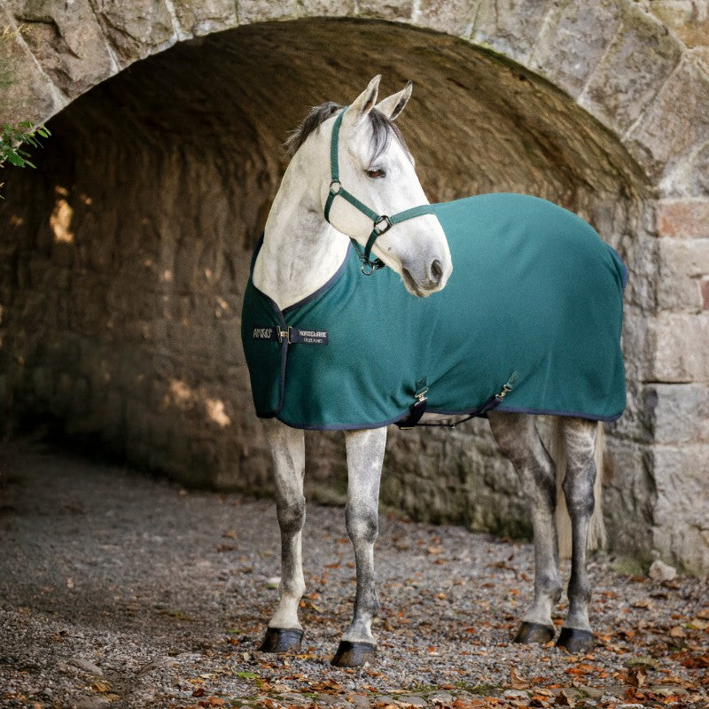 Horseware - Chemise séchante Amigo Jersey Pony dynasty green/ marine/ argent | - Ohlala