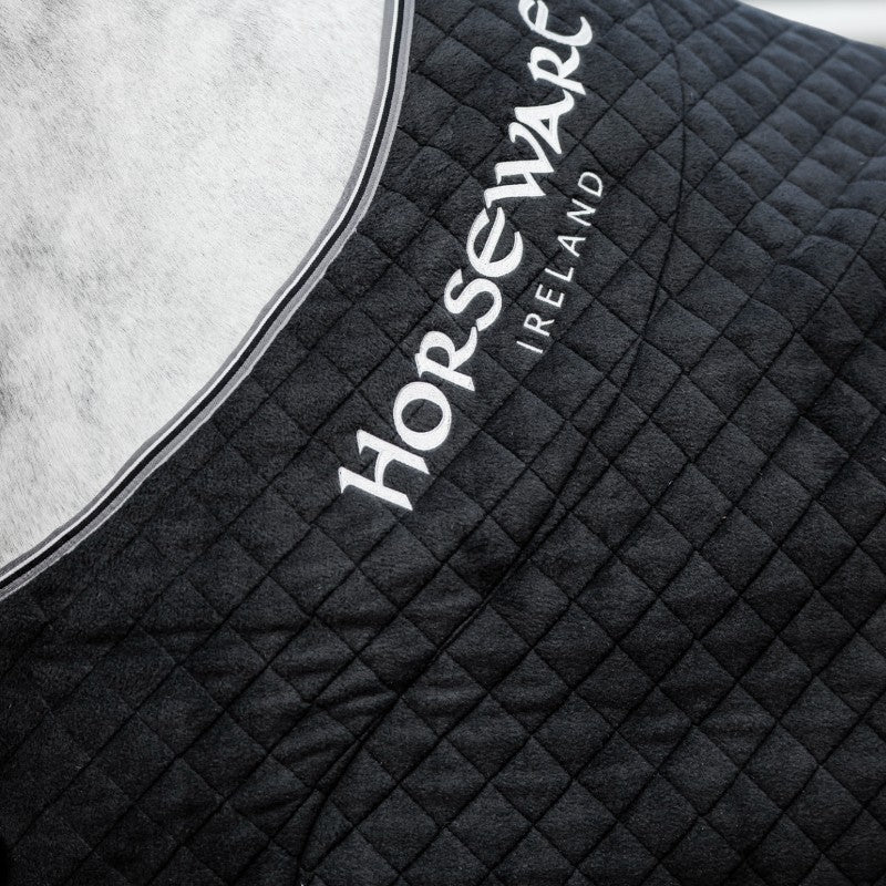 Horseware - Chemise séchante Thermal Cooler noir/ thunderstorm grey/ argent | - Ohlala