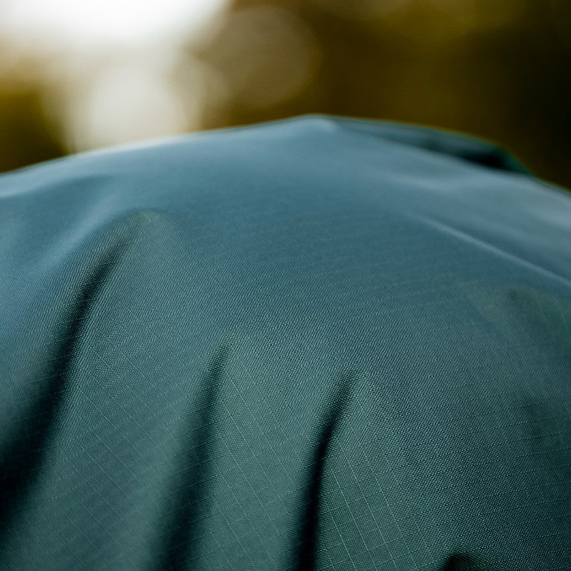 Horseware - Couverture d'extérieur Amigo Ripstop Fleece Lined Turnout dynasty green/ marine/ argent 50g | - Ohlala