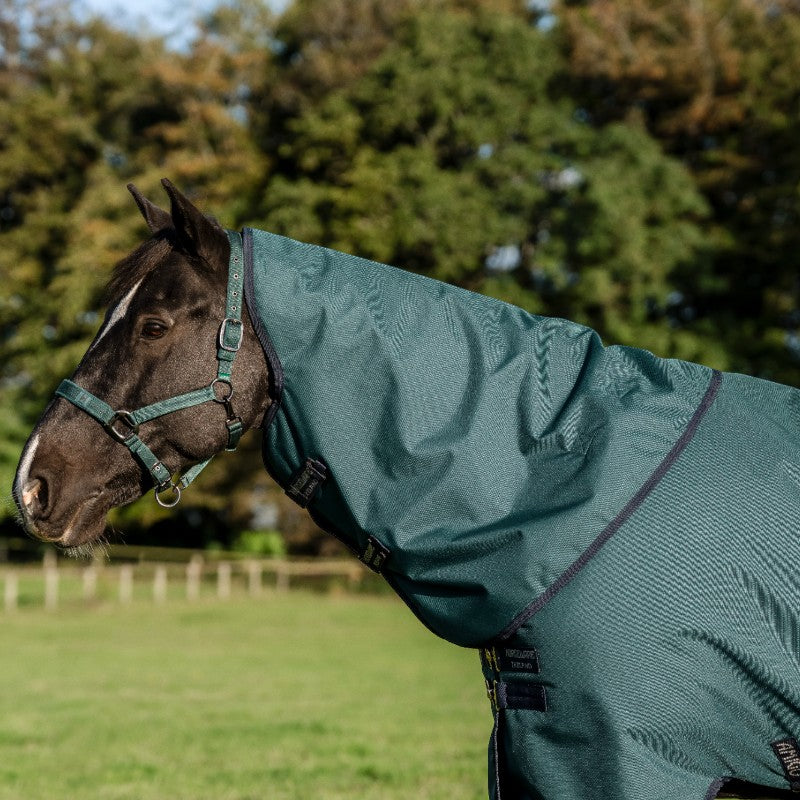 Horseware - Couverture d'extérieur Amigo Ripstop Plus Turnout dynasty green/ marine/ argent 0g | - Ohlala