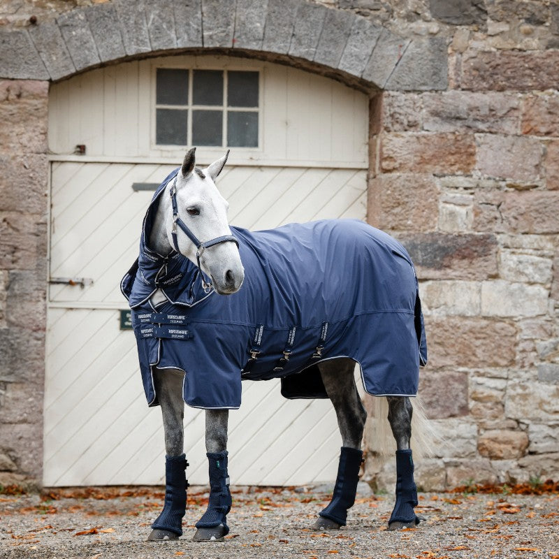 Horseware - Couverture d'extérieur Show Ready marine/ argent 0g | - Ohlala