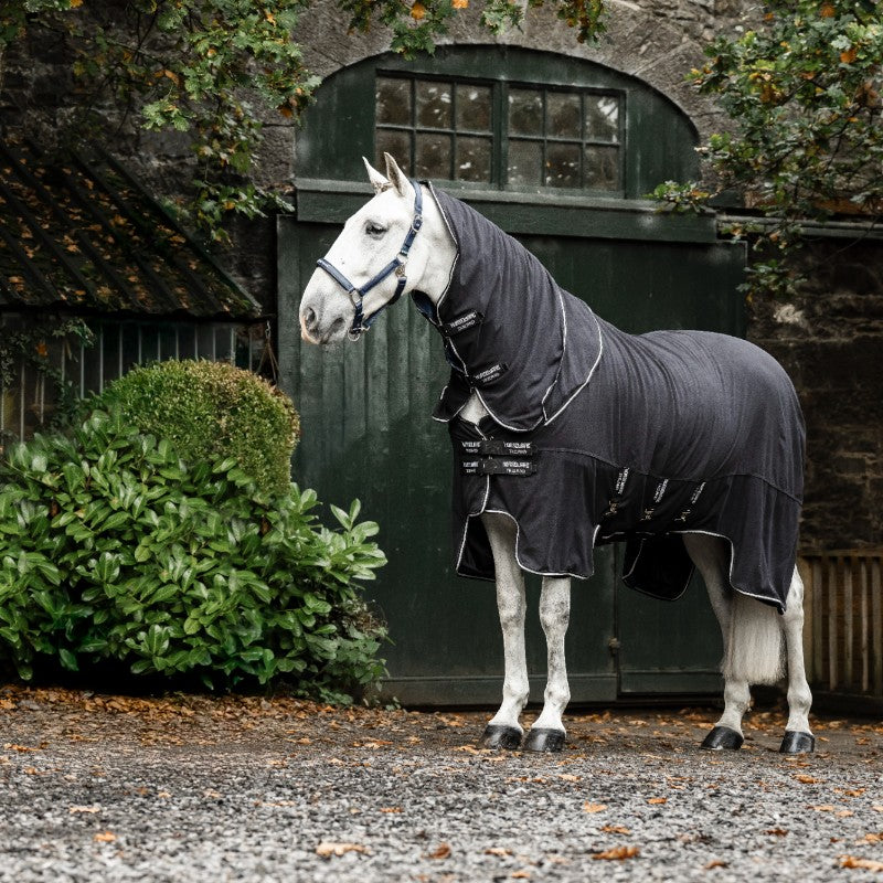 Horseware - Couverture d'extérieur Show Ready noir/ argent 0g | - Ohlala