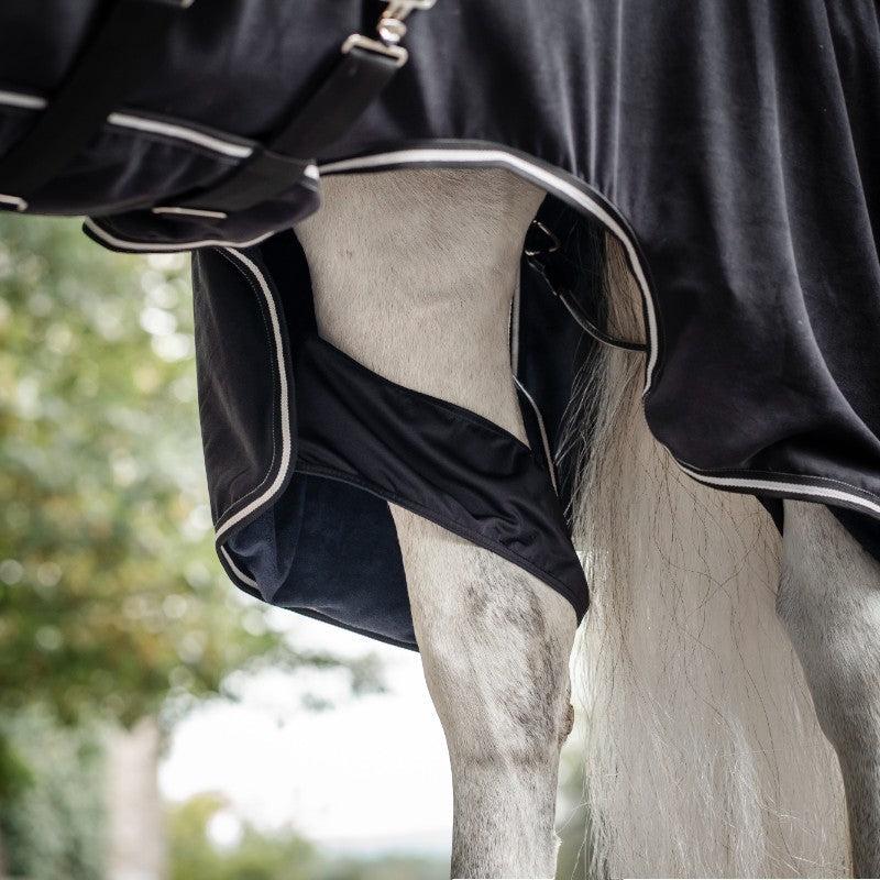 Horseware - Couverture d'extérieur Show Ready noir/ argent 0g | - Ohlala