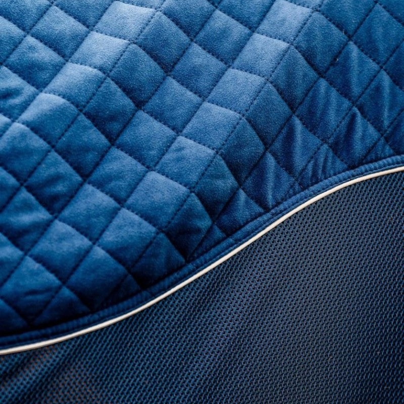 Horseware - Couverture de transport Signature Travel Series marine 50g | - Ohlala