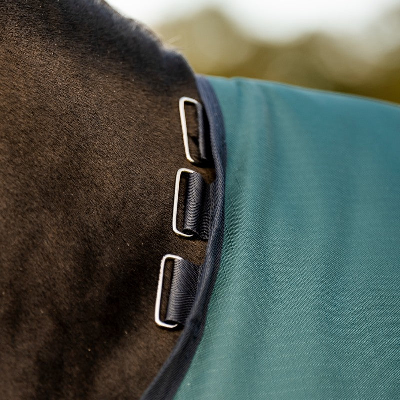 Horseware - Couverture d'extérieur Amigo Ripstop Pony Turnout dynasty/ marine/ argent 200g | - Ohlala