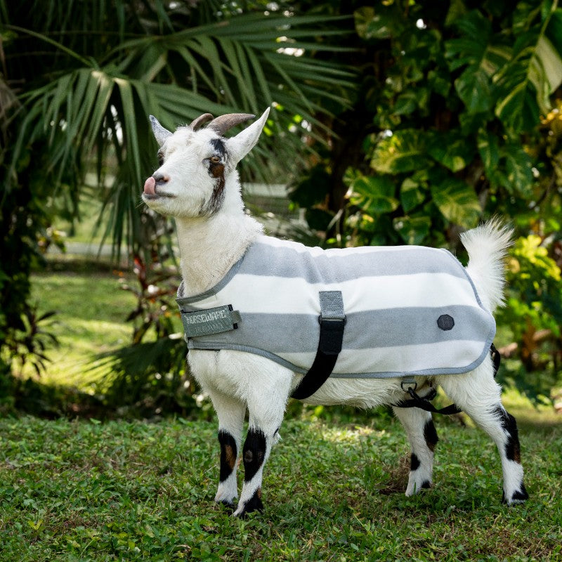 Horseware - Couverture polaire pour chèvre Newmarket witney charcoal | - Ohlala