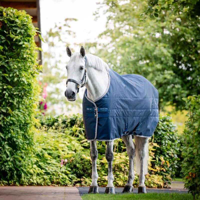 Horseware - Doublure liner thérapeutique Ionic Therapy imperial blue/ argent/ marine 50g | - Ohlala