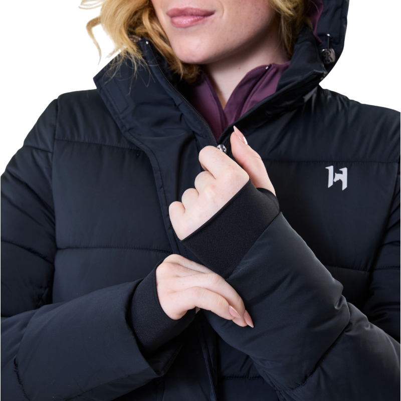Horseware - Doudoune longues femme Verve noir | - Ohlala