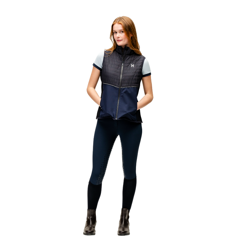 Horseware - Gilet sans manches femme Flow marine | - Ohlala