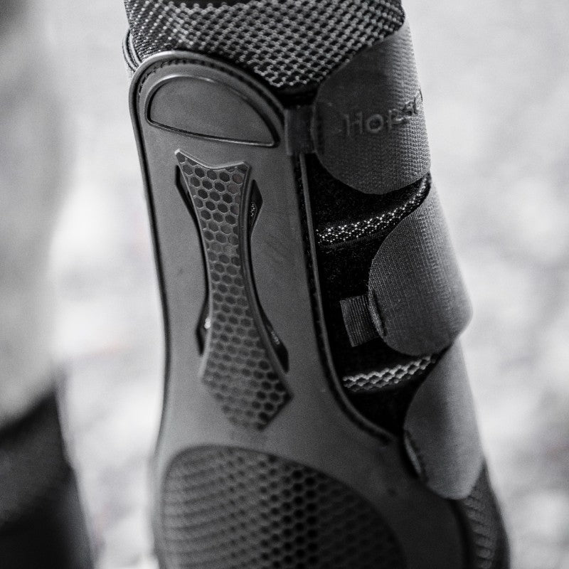 Horseware - Guêtres fermées Pro Bamboo noir | - Ohlala