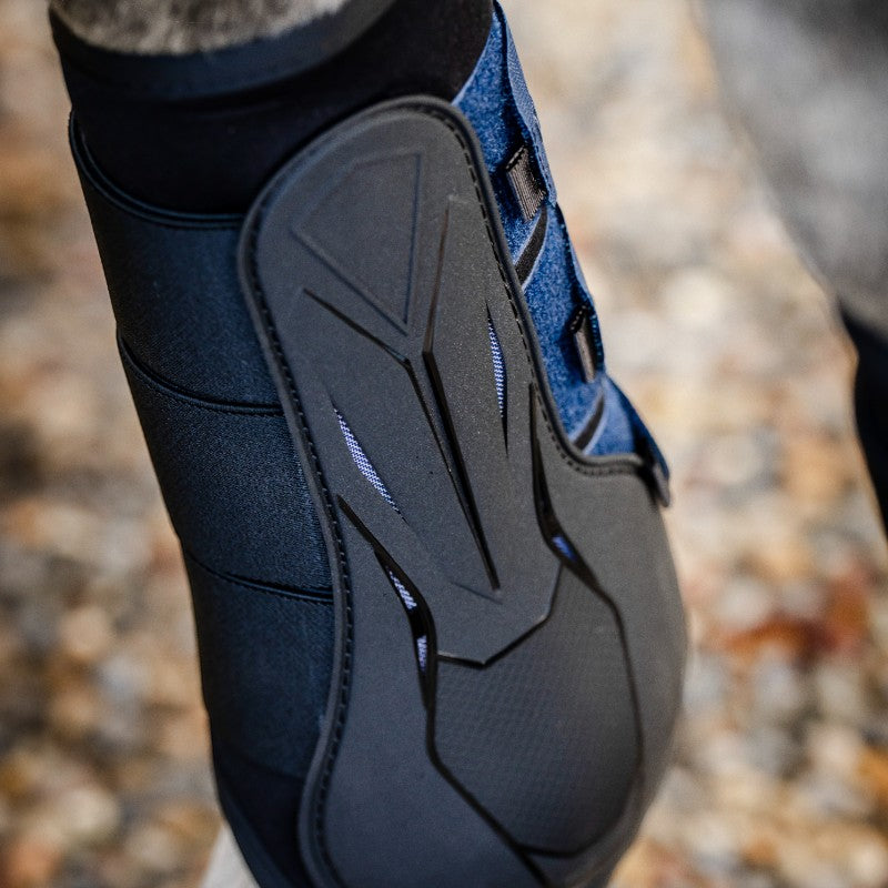 Horseware - Guêtres ouvertes Classic marine | - Ohlala