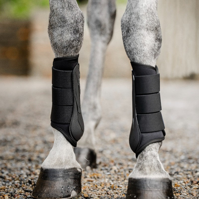 Horseware - Guêtres ouvertes Classic noir | - Ohlala