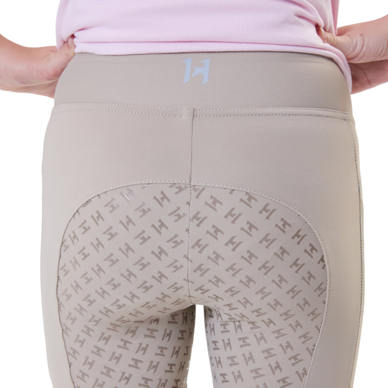 Horseware - Legging d'équitation enfant Riding Tights beige | - Ohlala