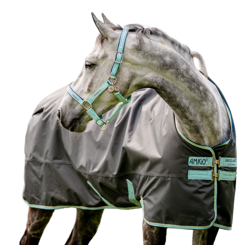 Horseware - Licol spécial pâturage Field Safe blue haze | - Ohlala