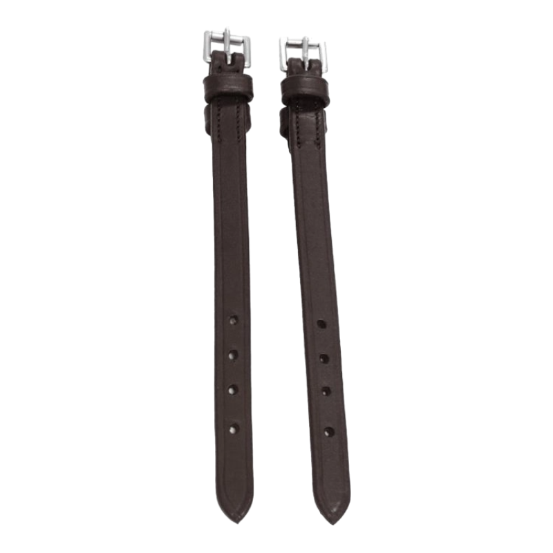 Horseware - Montant de mors Rambo Micklem havane et argent (x2) | - Ohlala