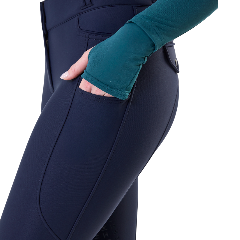 Horseware - Pantalon d'équitation femme FlexFit Winter marine | - Ohlala
