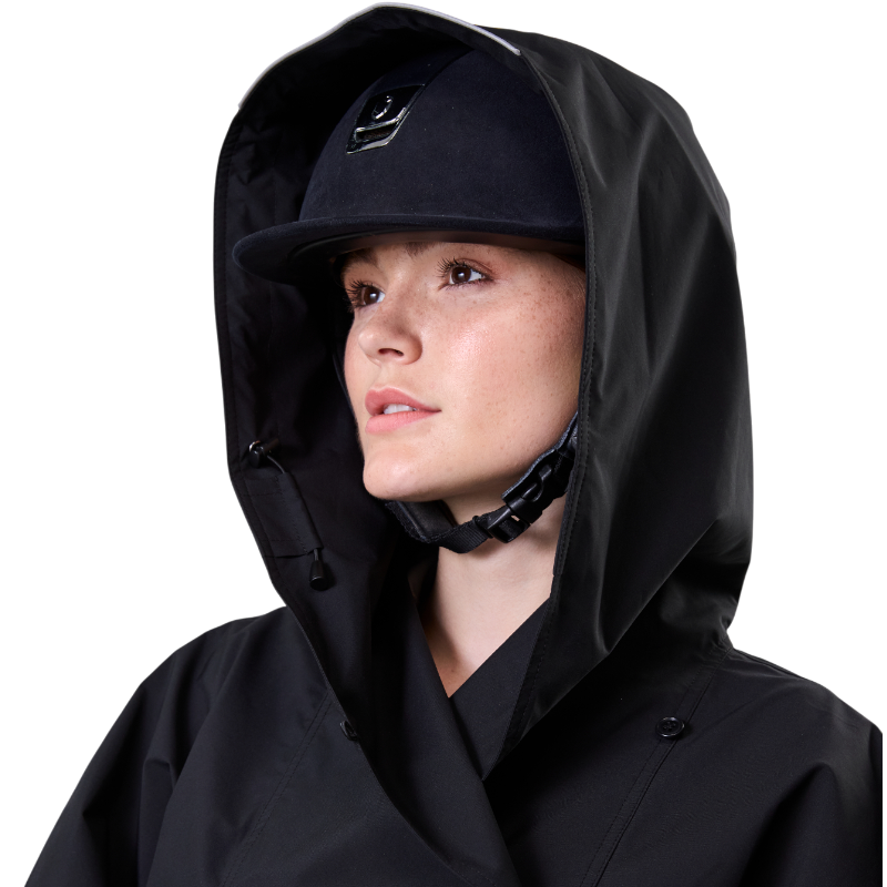 Horseware - Poncho unisexe HWH20 noir | - Ohlala