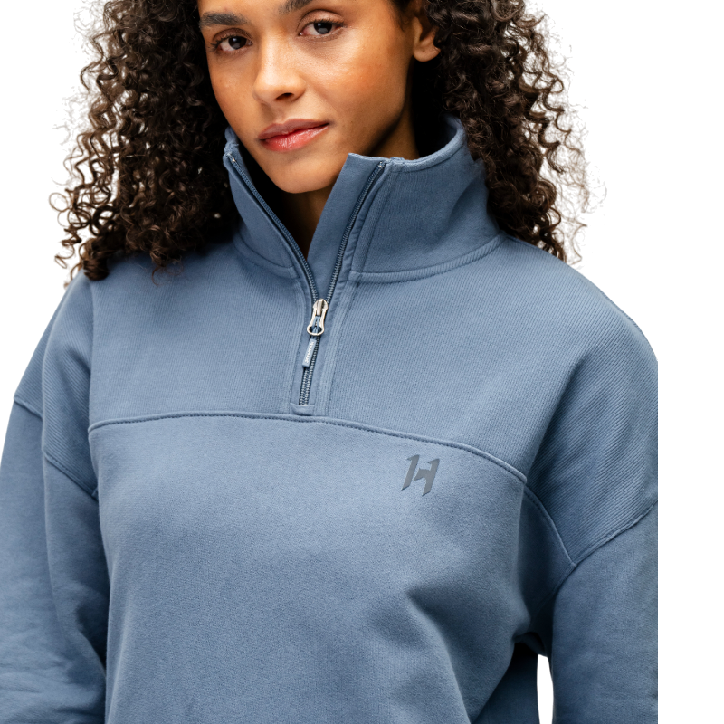 Horseware - Sweat manches longues femme Vitality Hw blue | - Ohlala