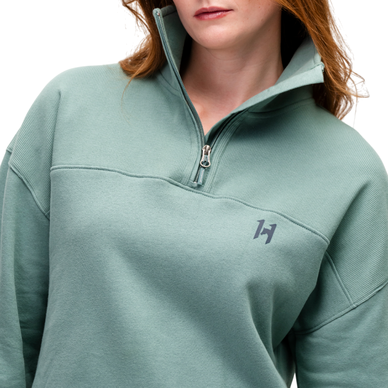 Horseware - Sweat manches longues femme Vitality hw sage | - Ohlala