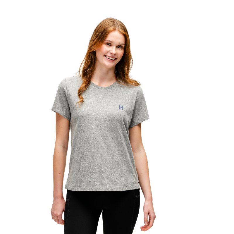 Horseware - T-shirt manches courtes femme Active hw grey | - Ohlala