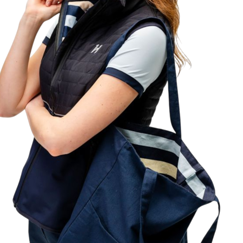 Horseware - Tote bag Newmarket marine | - Ohlala