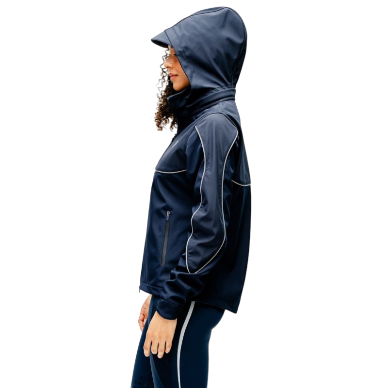 Horseware - Veste manches longues softshell femme Tempo marine | - Ohlala