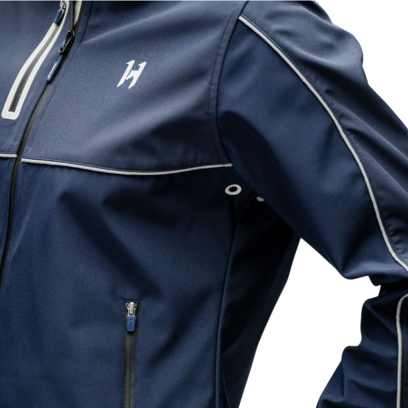 Horseware - Veste manches longues softshell femme Tempo marine | - Ohlala