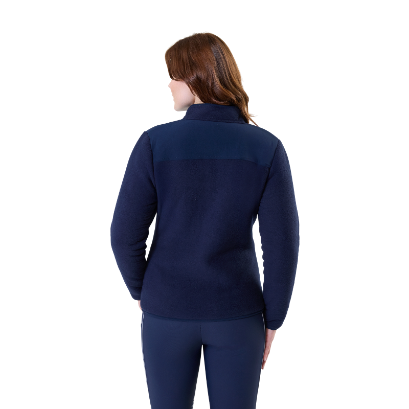 Horseware - Veste polaire manches longues femme Pace marine | - Ohlala