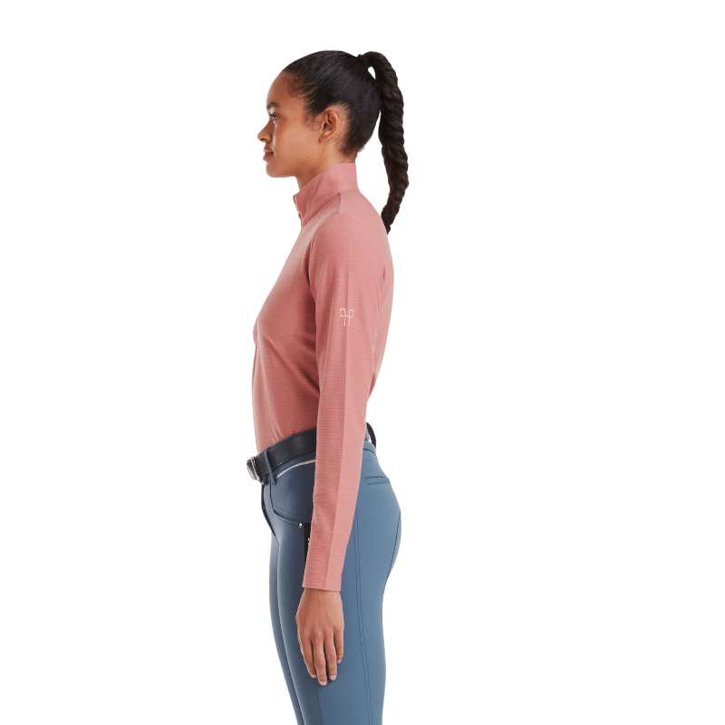 Horse Pilot - Baselayer manches longues femme Suntech brick dust | - Ohlala