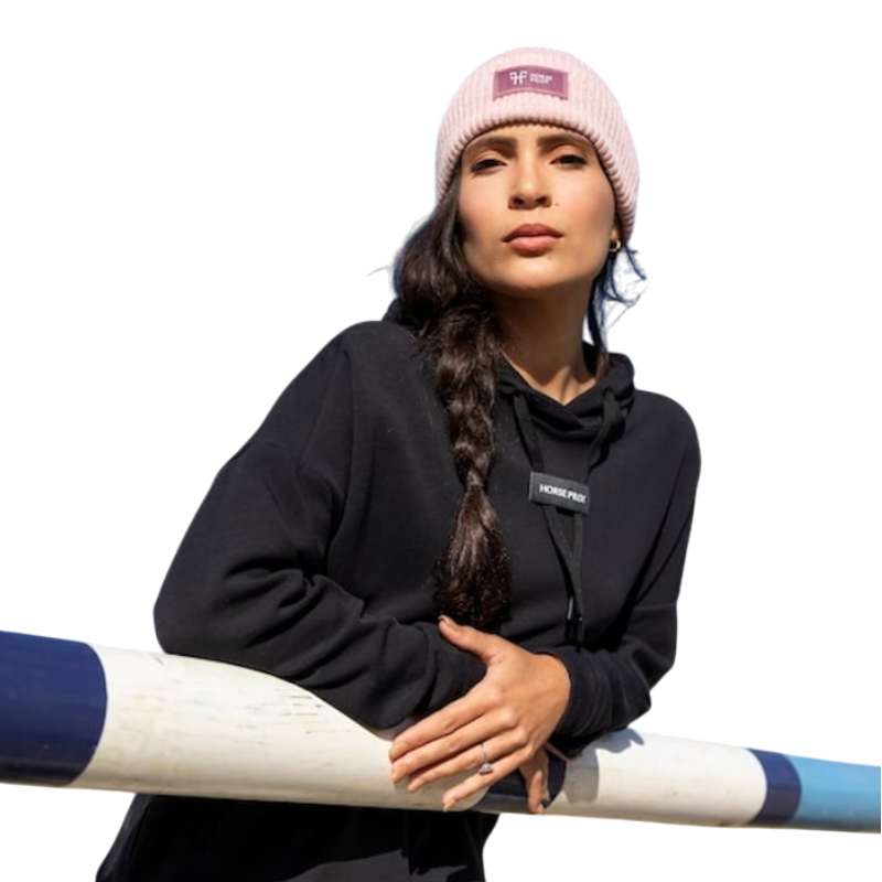 Horse Pilot - Bonnet unisexe Rider baby pink | - Ohlala