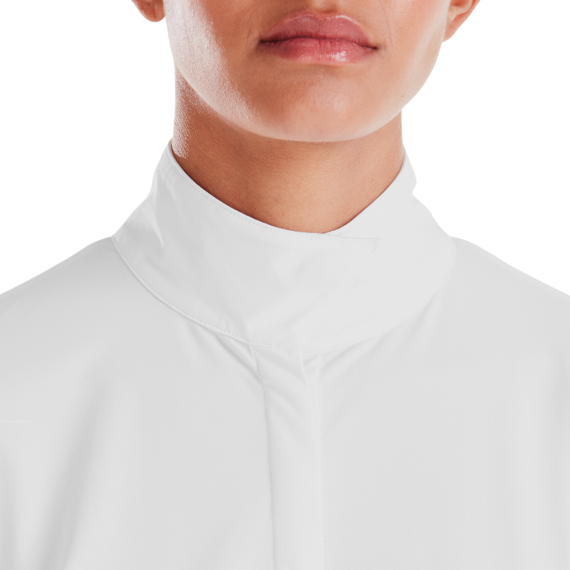 Horse Pilot - Chemise de concours manches longues femme Monica brick dust | - Ohlala