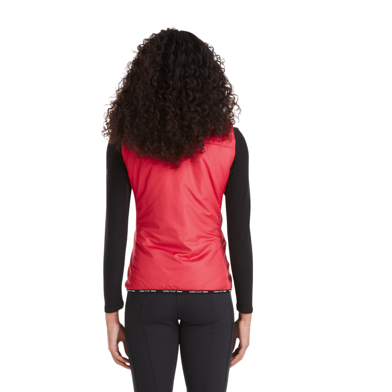 Horse Pilot - Doudoune sans manches femme Rider Vest lipstick | - Ohlala