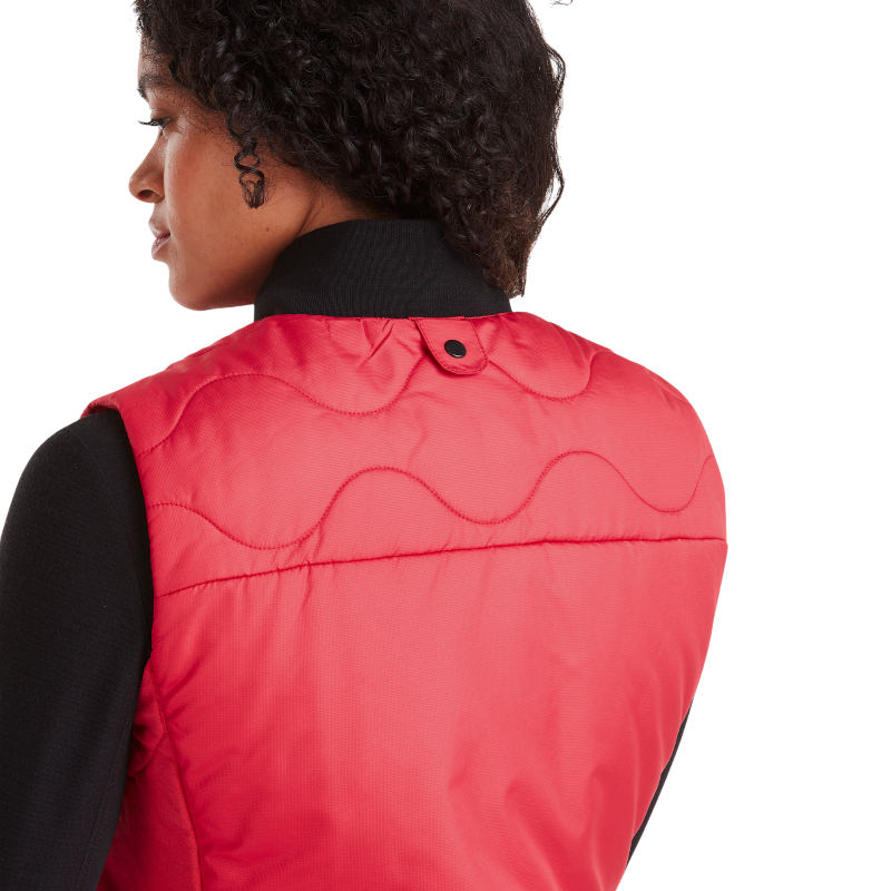 Horse Pilot - Doudoune sans manches femme Rider Vest lipstick | - Ohlala