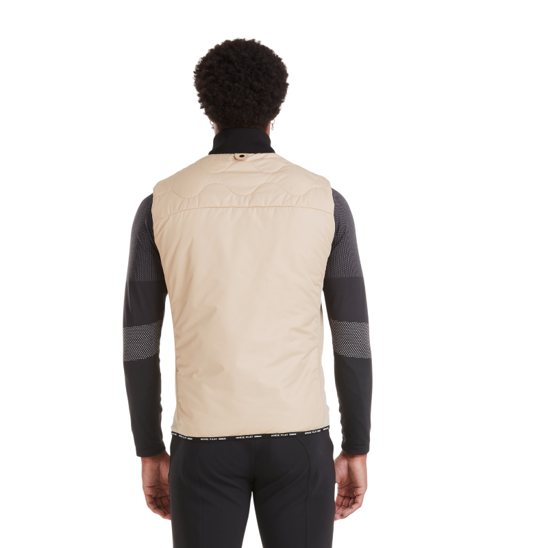 Horse Pilot - Doudoune sans manches homme Rider Vest latte | - Ohlala
