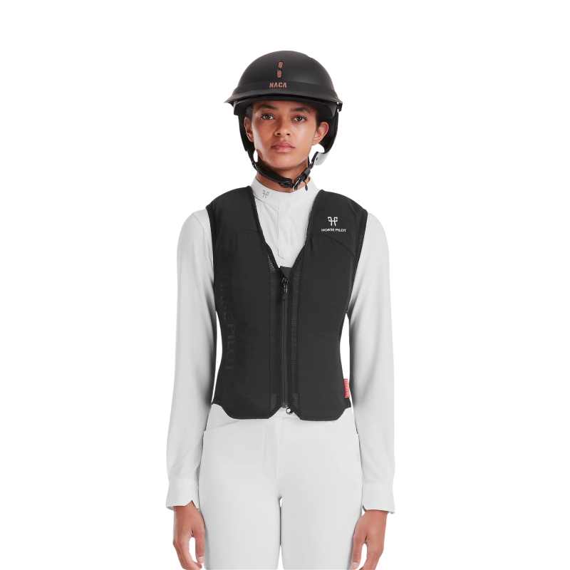 Horse Pilot - Gilet airbag électronique unisexe E-Twist' Air noir | - Ohlala
