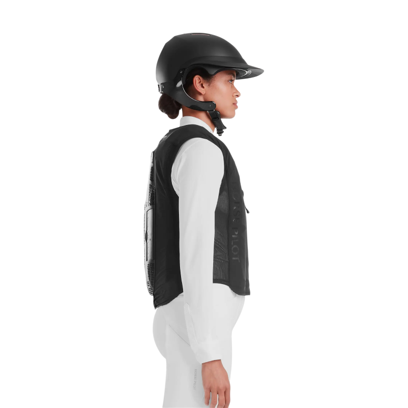 Horse Pilot - Gilet airbag électronique unisexe E-Twist' Air noir | - Ohlala