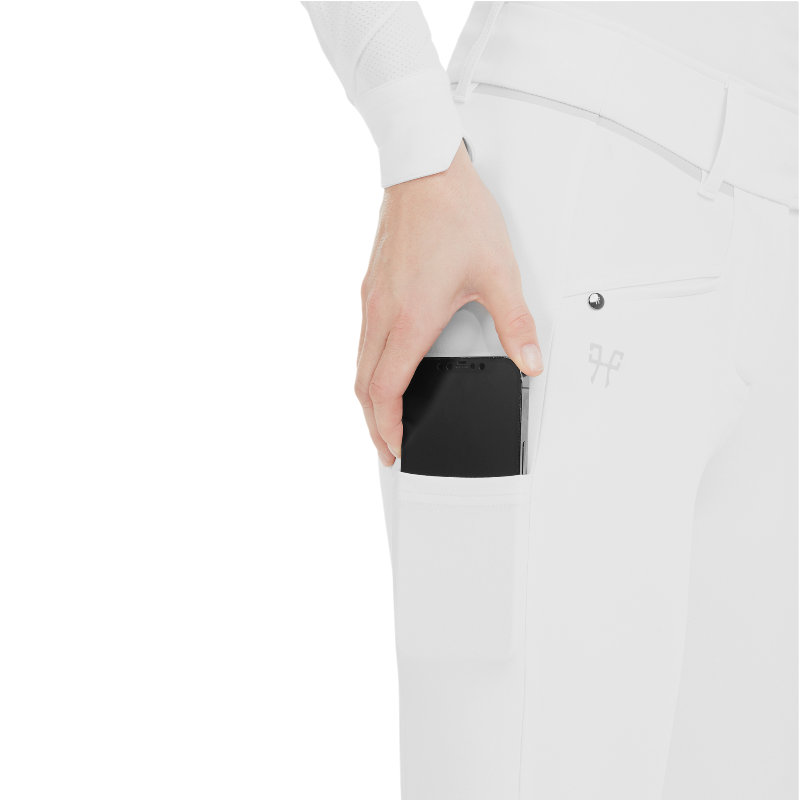 Horse Pilot - Pantalon d'équitation femme X-Balance 3.0 blanc | - Ohlala