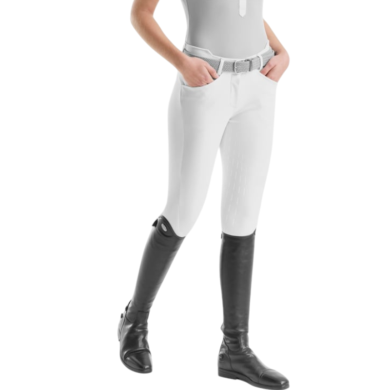 Horse Pilot - Pantalon d'équitation femme X-Grip blanc | - Ohlala
