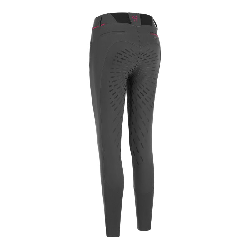 Horse Pilot - Pantalon d'équitation femme X-Grip gris | - Ohlala