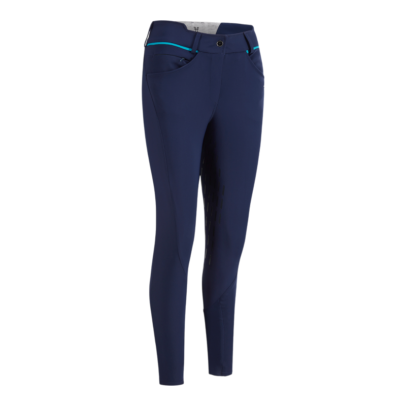 Horse Pilot - Pantalon d'équitation femme X-Grip marine | - Ohlala