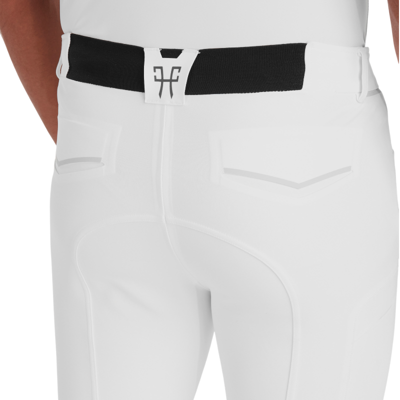 Horse Pilot - Pantalon d'équitation homme X-Perfom blanc | - Ohlala