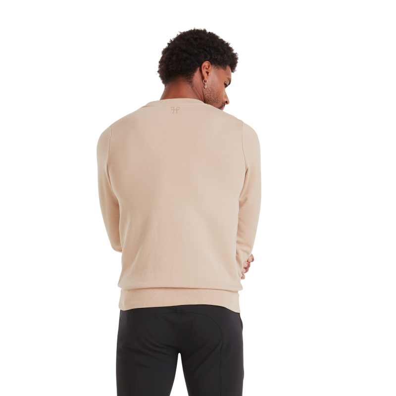 Horse Pilot - Sweat manches longues homme Team latte | - Ohlala