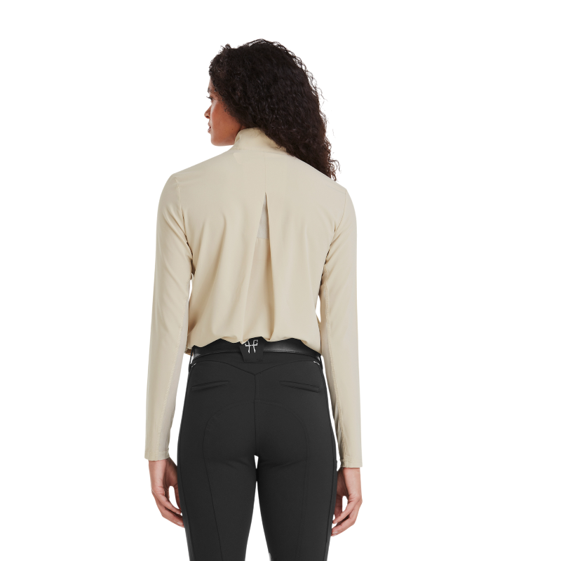 Horse Pilot - T-shirt manches longues femme Sunrise latte | - Ohlala