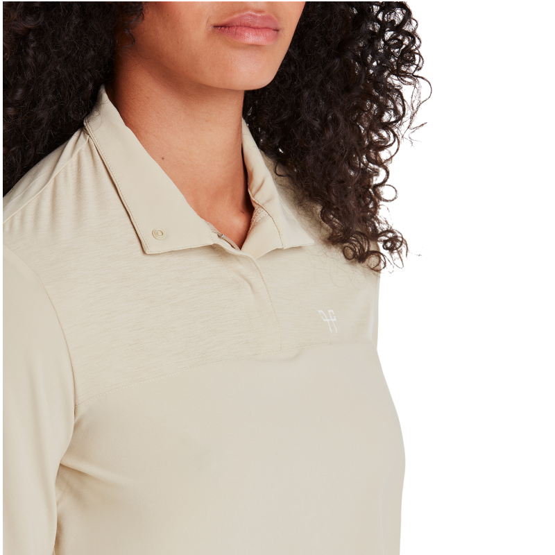 Horse Pilot - T-shirt manches longues femme Sunrise latte | - Ohlala